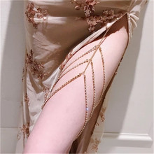 New Fashion Trendy Sexy Chains New Jewelry Leg Chain Thigh Chain Gift For Women Vacation style Girl 2024 - buy cheap