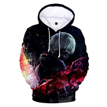 Classic anime Tokyo Ghoul 3d Hoodies Autumn winter New Fashion Hoodie Tokyo Ghoul harajuku Hip Hop Men Women Hooded Sweatshirt 2024 - buy cheap