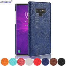 Funda para Samsung Galaxy Nota 9 Note9 Crocodilo Pele N960 SM-N960F N9600 Rígido PC Capa Quadro Bumper Caso de Telefone À Prova de Choque capa 2024 - compre barato