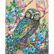 DIY Diamond Embroidery Green Owl Full Square/round Diamond Painting Cross Stitch Kit  Mosaic Home Decor 2024 - buy cheap