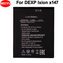 2000mAh Battery for DEXP S Ixion X 4.7 Ixion x147 Accumulator 2024 - buy cheap