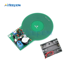 Módulo Detector de metales sin contacto, pieza electrónica, placa de Sensor de Metal con caja de batería AA, Kit DIY, DC 3V-5V 40mA 60mm 2024 - compra barato