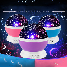 Novelty Luminous Toys Romantic Starry Sky LED Night Light Projector Battery USB Night Light Creative Toys Gifts For Children 2024 - buy cheap