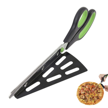 Multifuncional Pizza tijeras cuchillo de acero inoxidable Pizza de Pizza cortador cortadora de Toolsl accesorios de cocina 2024 - compra barato