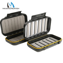 Maximumcatch o Fly Box-caja de espuma impermeable de fácil agarre y hendidura de plástico, caja de pesca con mango 2024 - compra barato
