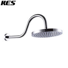 KES Bathroom 8-Inch Rainfall Shower Head with Shower Arm, Chrome/Brushed, PSA9+J201/PSA9-2+J201-2 2024 - buy cheap