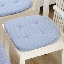 Almofadas de assoalho almofada de assento de cadeira com corda almofadas de cadeira de jantar colchão macio para cadeira 38x38cm azul verde amarelo 2024 - compre barato