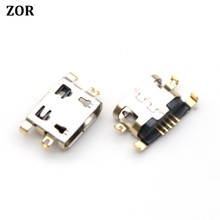 Mini Micro USB DC, conector de puerto de carga, conector de alimentación para el muelle de carga, para el cargador, para el teléfono, para el teléfono, 5025g, 50 Uds. 2024 - compra barato