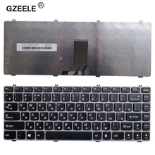 GZEELE New Russian Keyboard for Lenovo IdeaPad Y470 Y470N Y470P Y471 Y471A Black or grey Replace laptop Keyboard RU layout new 2024 - buy cheap