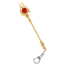 Bsarai the Deathsinger Karthus  16cm/6.3'' Sickle staff Model key chain/Ring 2024 - buy cheap