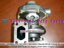 Turbocompresor RHB6 894418-3200 NB190027 NE190022 CI38 CI53 para HITACHI EX120 EX120-1 excavadora para ISUZU 4BD1 4BD1-T motor 2024 - compra barato