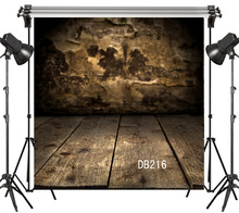 LB Grungle Poliéster & Vinil Parede Piso De Madeira Recém-nascidos Backdrops Para Estúdio de Fotografia Cenário Foto Adereços Decoração 2024 - compre barato