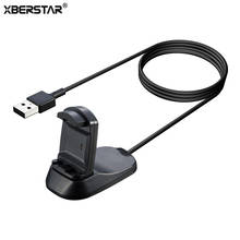 XBERSTAR 2in1 USB Charger for Fitbit Ionic Smart Watch Charging Dock Station Cradle Stand Holder 2024 - buy cheap