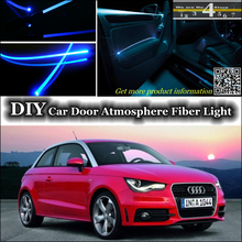 interior Ambient Light Tuning Atmosphere Fiber Optic Band Lights For Audi A1 2010~2016 Door Panel illumination Not EL light 2024 - buy cheap