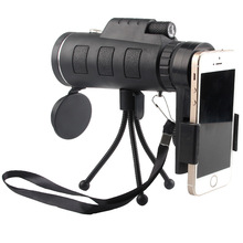 40X60 Monocular Telescope HD Mini Monocular Outdoor Hunting Camping Scopes With Compass Phone Clip Tripod 2024 - buy cheap