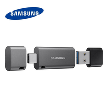 Samsung pen drive usb 128 tipo c, pen drive de porta dupla para smartphone e tablet, 32g 64g 256g 2024 - compre barato