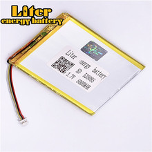 plug 1.0-4P 528095 5000mah 3.7V Cheap price lithium polymer battery for tablet pc 2024 - buy cheap