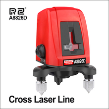 RZ Laser Levels 360 Laser Level Self Leveling Horizontal Vertical Rotary Mini 2 Line Lasers Bracket 3D A8826D Tripod Laser Level 2024 - buy cheap