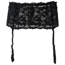 Black Fishbones Metal Buckles Women/female/Lady Sexy Garter Belts for Stockings Lace Flower Waist Trainer Suspender Belt GA1041 2024 - buy cheap