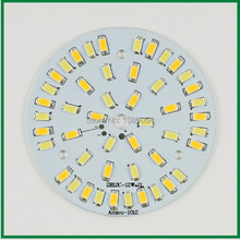 AC85-265V SMD 5730 double color temperature 3W 5W 12W led PCB round bulb lamps  assembly Ceiling down lights chip of living room 2024 - buy cheap