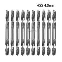 10Pcs/Set 4mm HSS Double Ended Spiral Torsion Drill Tools Drills R06 Whosale&DropShip 2024 - buy cheap
