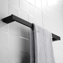 Toalha de banho de 24 polegadas, suporte de parede para toalha preto fosco, rack de toalha de aço inoxidável 2024 - compre barato