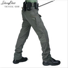 Брюки-карго мужские тактические, уличные штаны для тренировок в стиле милитари, армии, охоты, спорта на открытом воздухе 2024 - купить недорого