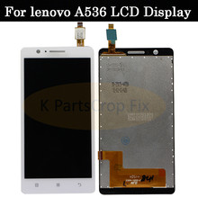 Pantalla LCD Original de 5,0 pulgadas para Lenovo A536, reemplazo de digitalizador con pantalla táctil, para Lenovo A536 2024 - compra barato