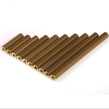 500PCS M3*6 Female To Female Long Hex Brass Spacer PCB Standoff Spacer 2024 - buy cheap