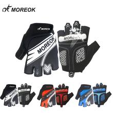 MOREOK Cycling Gloves Half Finger Men Women Summer Shockproof Sport Bicycle Gloves Gel Pad mtb Road Bike Gloves Guantes Ciclismo 2024 - buy cheap