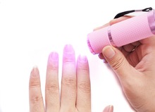 Brand New 1PC- UV Gel Nail Dryer Curing led Lamp light Acrylic Gel Battery power Magic use for hand finger nail tools 2024 - buy cheap