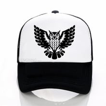 Fashion owl bird baseball cap summer mesh trucker cap Casual Adjustable sports hat 2024 - buy cheap