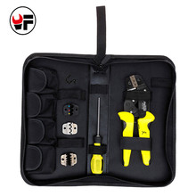 4 In 1 Wire Crimper Tools Kit Multitool Engineering Ratchet Terminal Crimping Plier Wire Crimper+Screwdiver+end Terminals DAH023 2024 - buy cheap