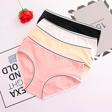 6pcs/Lot Cotton Young Girl Underwear Candy Colors for Teenage Girls Briefs Kids Underwear Panties Pants Underpants 2024 - buy cheap