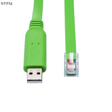 Cabo usb rs232 rj45 h11z, cabo de consola para roteador sensível ao toque, nova venda direta, cabo serial, 6ft, 1.8m de comprimento, roteador de rede 2024 - compre barato