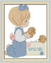 Always room for one more  cross stitch kit 14ct 11ct count print canvas stitches embroidery DIY handmade needlework plus 2024 - buy cheap