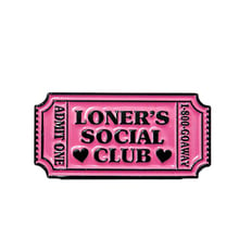 Loner's Social Club Enamel Pin 2024 - buy cheap