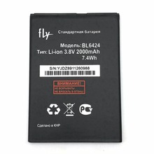 2pcs New BL6424 2000mAh High Quality Battery for Fly FS505 Nimbus 7 mobile phone + tracking code 2024 - buy cheap