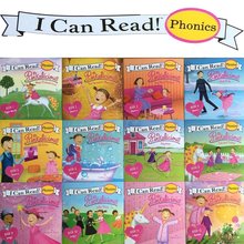 12books/set I Can Read Phonics pink alicious My Very First picture books English Book For Children kids baby pocket story book 2024 - buy cheap