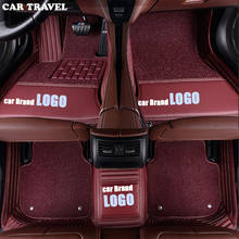 CAR TRAVEL custom car floor mats for Porsche LOGO Porsche Cayman Macan panamera Cayenne Boxster 718 auto accessories car-styling 2024 - buy cheap