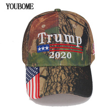 New Baseball Cap Donald Trump 2020 Cap Camouflage USA Flag Keep America Great Snapback Hat Camouflage Star Letter Camo Army Caps 2024 - buy cheap
