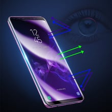 3D полная анти-синяя световая Гидрогелевая пленка для Huawei Honor View 10 V10 V20 9 8 lite V20 6X 7X 8X Max защита экрана нано ТПУ пленка 2024 - купить недорого