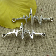 150 pieces tibetan silver nice connectors 43x20mm #4544 2024 - buy cheap