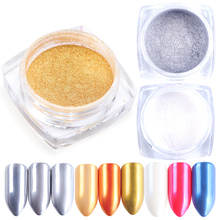 Aurora Magic Mirror Nail Glitter Powder Shimmer Holo Chrome Nail Powder Pigment Nail Art Dust Flakes Decor Manicure JIDP01-16 2024 - buy cheap