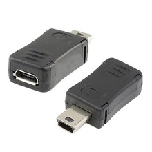 Адаптер для зарядного устройства USB 2,0 Micro USB мама-мини папа 2024 - купить недорого