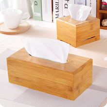 Bamboo Tissue Box for Home Office Hotel Napkin Wood Holder Towel storage box Table Decoration Accessories Supplies 2024 - buy cheap