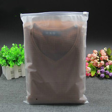 50pcs 160mic Both Sides Frosted Garment Ziplock Bag Clothes Toys Towel Travel Item Package Bag Clothing Storage Bag 2024 - buy cheap