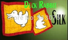Duck Rabbit Silk, Scarve Magic Tricks Close Up Illusions Gimmick Props Accessories Comedy 2024 - buy cheap