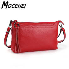 PU Leather Women Messenger Bags Casual Tassel Crossbody Bag Female Fashion For Ladies Clutch Small Handbags Bolsa Feminina LY097 2024 - buy cheap