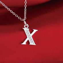 fashion letter X silver plated Necklace New Sale silver necklaces & pendants /MZYTAIKI ATICOKQQ 2024 - buy cheap